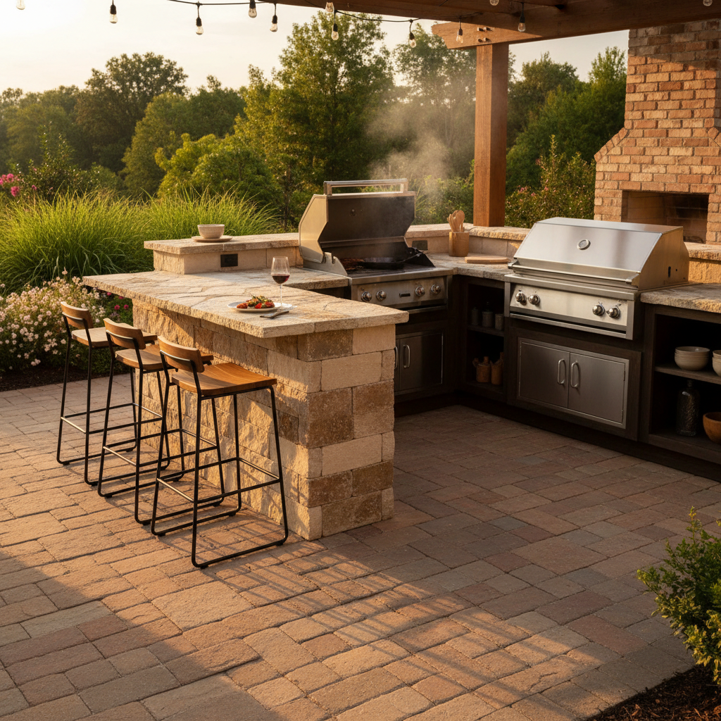 Outdoor kitchen design and build